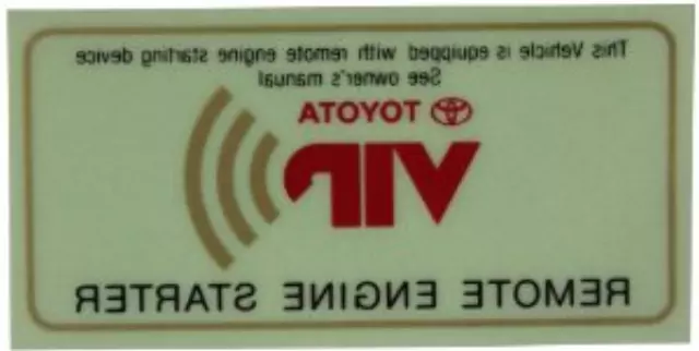 Anti-Theft Alarm System - Toyota (08192-07810)