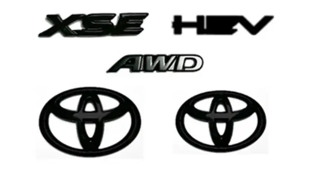 PT948-03257-02 - Genuine Toyota 2025 + Camry XSE AWD Gloss Black