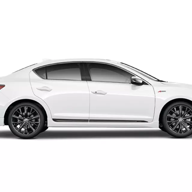 2019-2022 Acura ILX Side Under-Body Spoiler - Platinum White