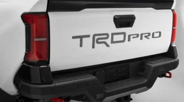 Bed Side Letter Inserts Fits 2022-2023 Toyota Tacoma TRD Pro