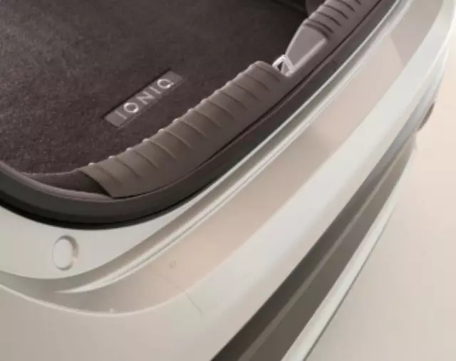 Rear Bumper Applique - Clear