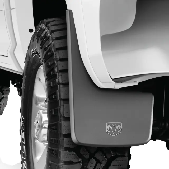 20102018 Mopar Rear HeavyDuty Rubber Splash Guards 82216220AA