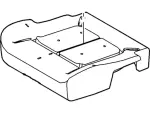 2011-2016 Ford - Seat Cushion Pad