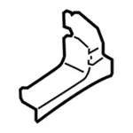 Windshield Pillar Reinforced Reinforcement