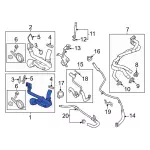 2023-2024 Ford - Reservoir Hose