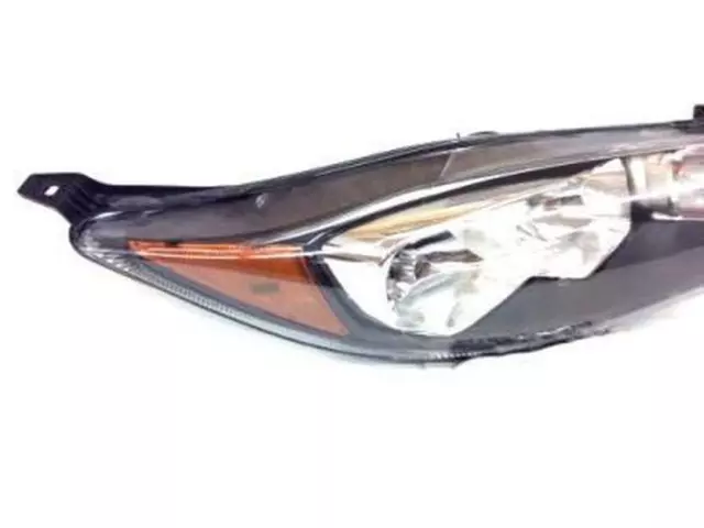Right Side (Driver Side) Headlight Assembly For Ford Fiesta Mk7 Zetec Hatchback 2008-2013 - Halogen, Chrome, No Bulbs