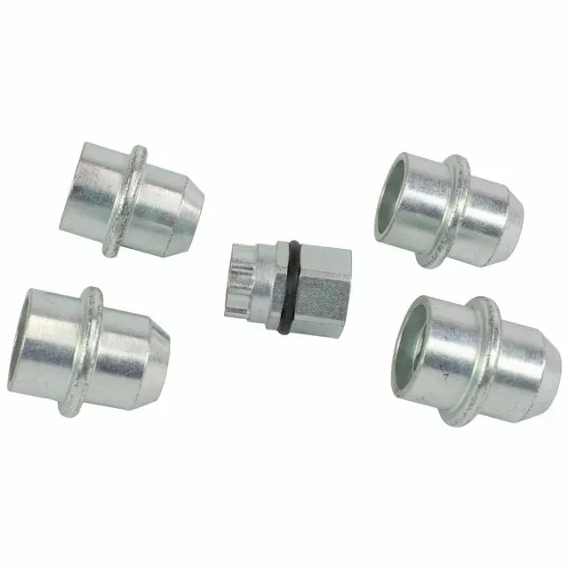 F5TZ-1A043-A - Wheel Locks Zinc For Hidden Lugs - 1998-2019 Ford