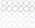 Engine Piston Ring Set