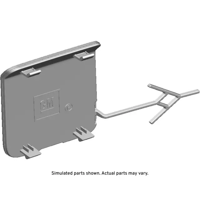 Front Bumper Fascia Tow Eye Access Hole Cover