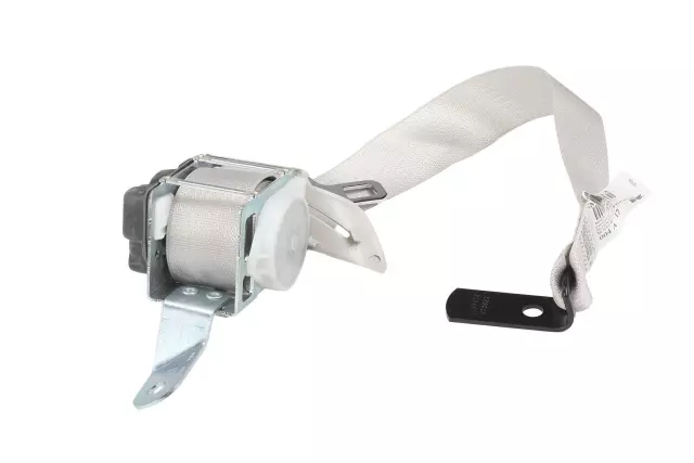 Very Light Titanium Rear Passenger Side Seat Belt with Retractor