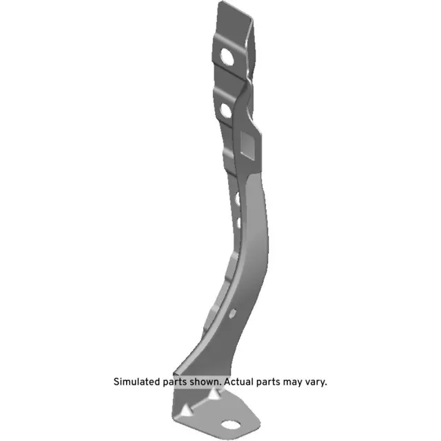 Driver Side Front End Upper Tie Bar Support