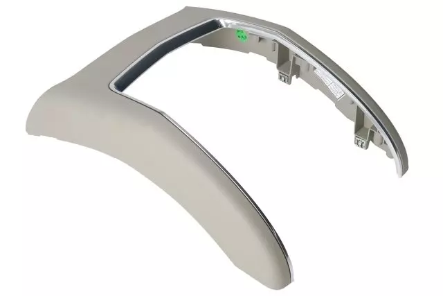 Light Platinum Front Floor Console Rear Trim Panel