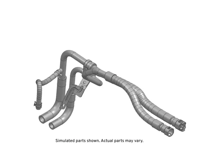 Heater Inlet and Outlet Hose - GM (25844416)