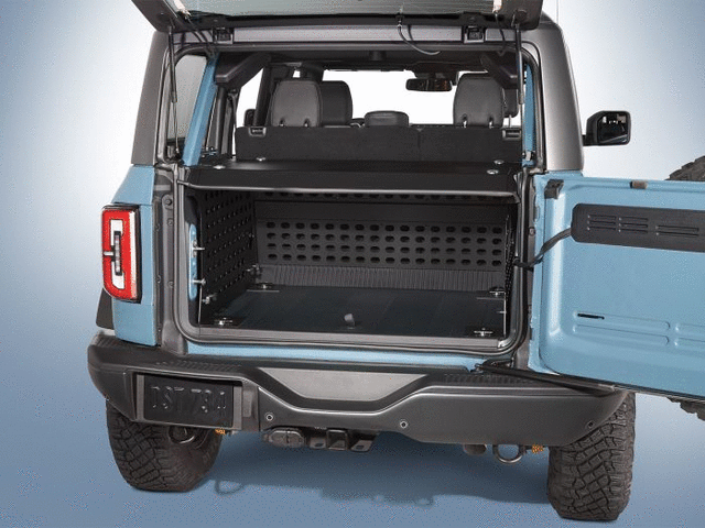 Cargo Area Enclosure - Fixed Lid 4-Door