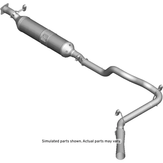 Particulate Filter with Pipe and Bushing