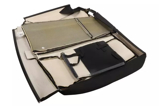 Jet Black Rear Driver Side Seat Back Cover