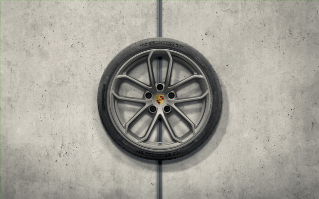 2023 Porsche 20-Inch 718 Cayman GT4 Set Of Wheels 982-044