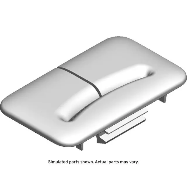 Light Neutral Rear Seat Back Center Latch Release Handle Cover