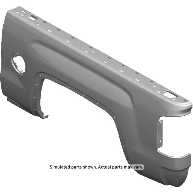 Driver Side Pickup Box Outer Side Panel