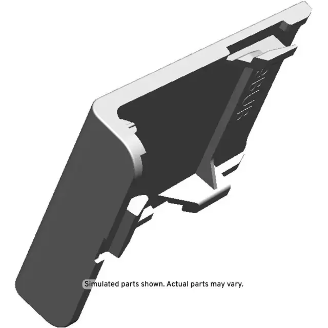 Jet Black Passenger Side Quarter Trim Panel Cover