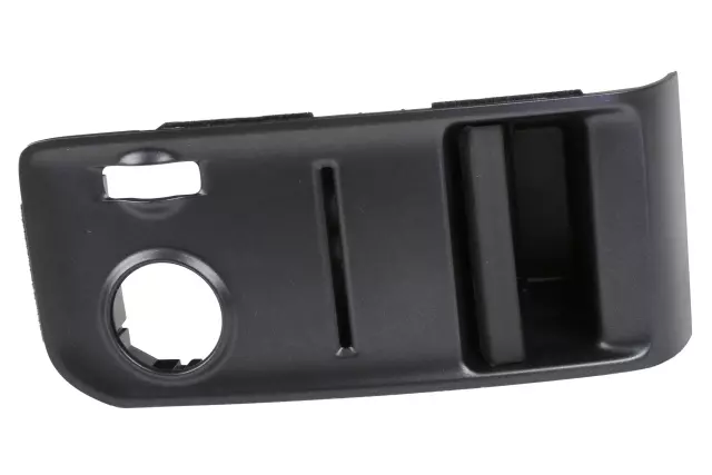 Black Carbon Metallic Driver Side Instrument Panel Center Trim Plate Applique