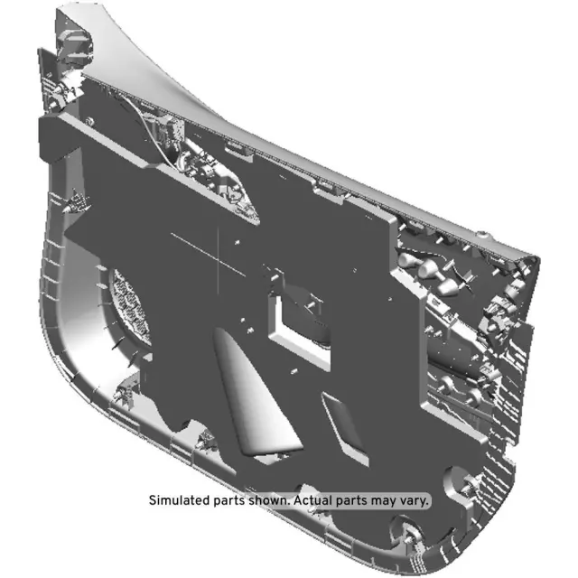 Front Driver Side Door Interior Trim Panel