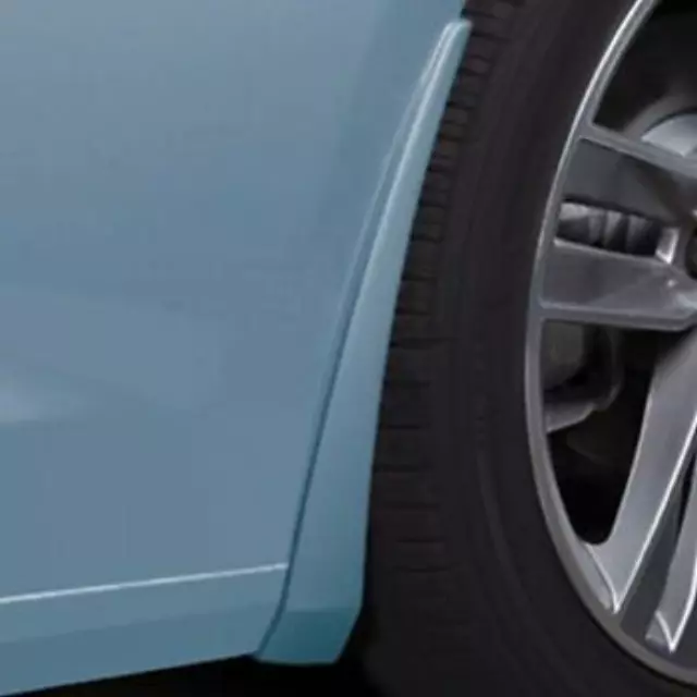 Genuine GM Front Splash Guards / Mud Flaps For 2016-2024 Chevy Camaro (Black, 23436524)