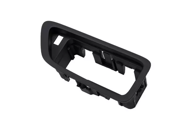 Jet Black Front Floor Console Accessory Switch Mount Plate