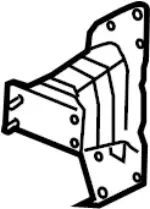 Bumper Cover Reinforcement Bracket