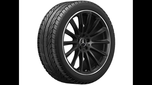 Genuine OEM Amg Multi-Spoke Wheel, 9 J X 20 Et 34, Black | 223-401