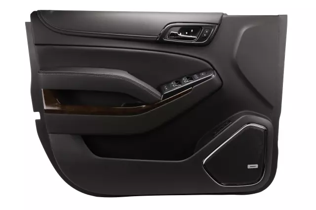Black Front Driver Side Door Interior Trim Panel
