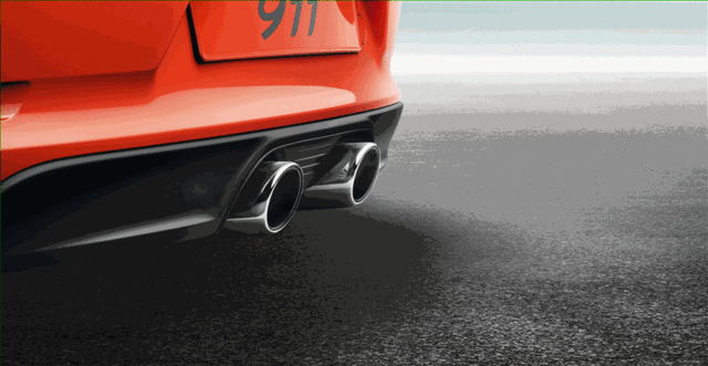Tailpipes Of The Sports Exhaust System