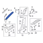 Windshield Pillar Trim