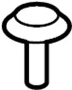 Bumper Cover Retainer Clip