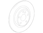 Brake Disk, Unventilated