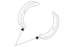 Parts Kit, Brake Shoe