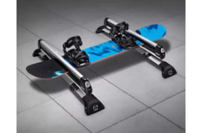 スキー Thlue car rack system 2023 2025 Mazda CX-50 Roof Rack Thule Ski Snowboard Carrier