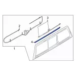 2023-2024 Ford - Weatherstrip