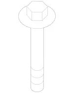 2015-2023 Mercedes-Benz - Hexalobular Bolt