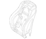 Padding, Front Seat Backr