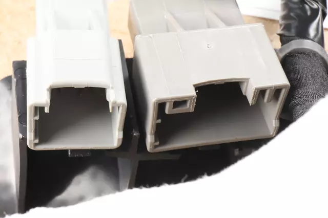 Red Front Driver Side Door Trim