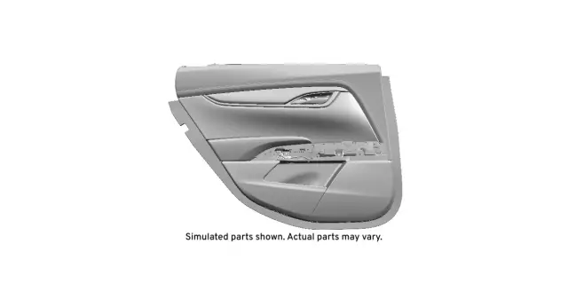 Vecchio Rear Driver Side Door Trim