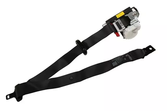 Passenger Seat Belt with Retractor and Pre-Tensioner