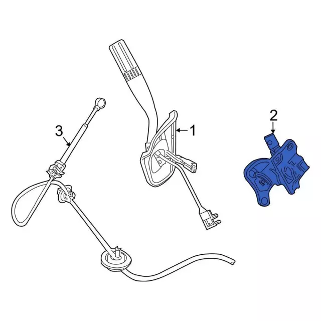 2013-2022 Ford Gear Shift Assembly CC3Z-7210-AB | TascaParts.com