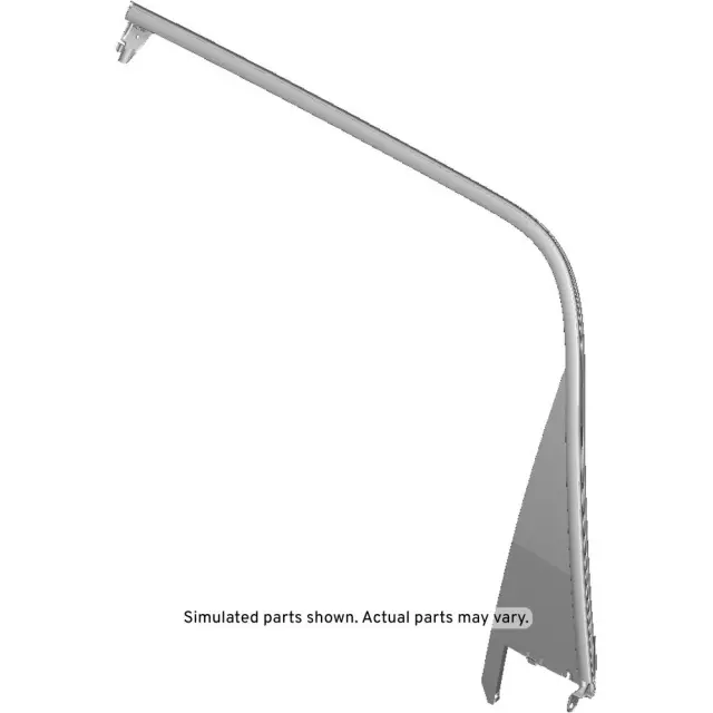 Rear Driver Side Door Window Upper Reveal Molding