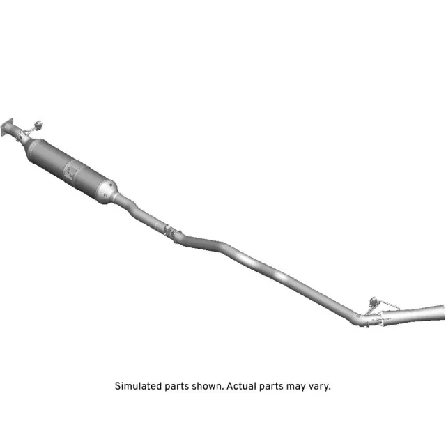 Particulate Filter with Pipe and Bushing