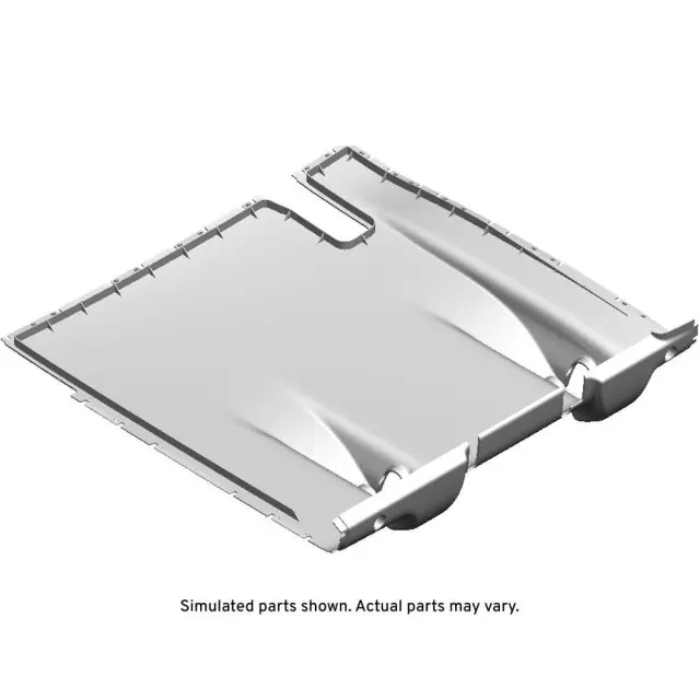 Light Titanium 3rd Row Passenger Side Seat Back Latch Cover