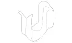 2001-2015 Mercedes-Benz - Clamp