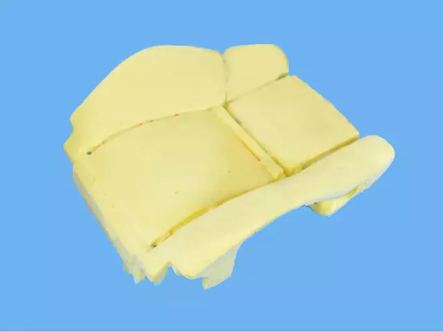 Seat Back Foam, Left