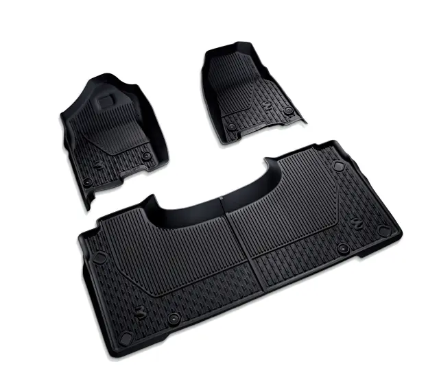 2019-2026 Ram 1500 All-Weather Floor Mats, Front & Rear -- Quad